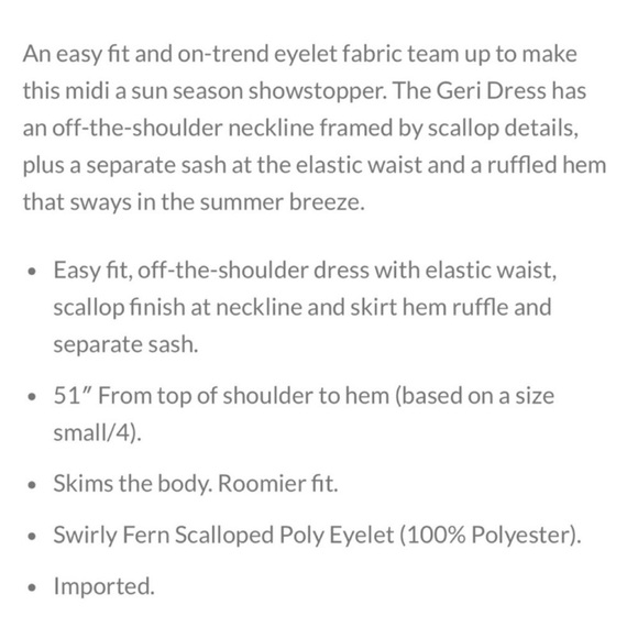 Lilly Pulitzer Off The Shoulder Midi Dress Size XL White Romantic Flounce Lace - Picture 12 of 12